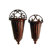 Cheungs Rattan Wall Planters (Set of 2)