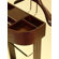 Proman Products Crescent Moon Valet in Dark Walnut