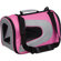 Pet Life Zippered Sporty Mesh Pet Carrier in Pink