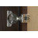Coastal Collection Georgetown Series 84" x 24" x 18" Black Walnut Tall Linen Cabinet in Chestnut Finish