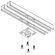 Peerless 8" x 8" Unistruct and Structural Ceiling Plate