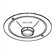 Peerless Round Structural/Finished Ceiling Plate