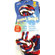 BOODA Pet Products Two Knot Rope Bone Dog Toy in Red, White and Blue