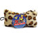 BOODA Pet Products Medium Plush Leopard Skin Bone Dog Toy