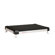 DoggySnooze SnoozePad Dog Bed with Long Legs and a Black Anodized Frame