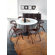 Domitalia Palio-152 Round Table with Optional Palio Sideboard