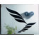 Flensted Mobiles Abstract Rhythm Mobile in Black