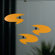 Flensted Mobiles Abstract Stella Nova Mobile in Yellow