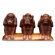 Novica 'Three Wise Monkeys' Statuette