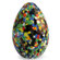 Novica 'Confetti Egg' Murano Hand Blown Paperweight