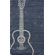 nuLOOM Cine Guitar Grey Novelty Rug