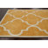 nuLOOM Cine Mustard Trellis Rug