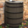 Good Ideas Rain Wizard 40 Gallon Rain Barrel with Darkened Ribs