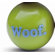Planet Dog Orbee-Tuff Woof Ball Dog Toy in Green