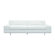 Star International Domicile Leather Flat Loveseat