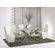 Star International Ritz 6 Piece Dining Set with Crackle Glass