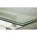 Star International Tiffany Dining Table with Crackle Glass