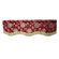 Violet Linen Legacy Damask 60" X 15" Window Valance