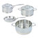 Demeyere Atlantis 7-Ply Stainless Steel 6-Piece Cookware Set
