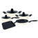 Danico 8 Piece Ivory Cook Set