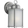 Forte Lighting 4.5" One Light Outdoor Wall Lantern with Frosted Glass