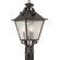 Forte Lighting Three Light Outdoor Post Lantern in Antique Bronze