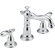 Delta Victorian Widespread Bathroom Faucet with Double Lever Handles