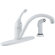 Delta Collins Single Handle Centerset Arched Kitchen Faucet with Spray