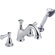 Delta Lockwood Roman Tub Faucet with Hand Shower and Lever Handle