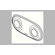 Delta Jet Module Xo Escutcheon for 1837 Series