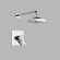 Delta Arzo Monitor 17 Series Dual Control Shower Trim