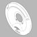 Delta Escutcheon for Push Button Diverter