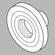 Delta Replacement Screw-On Escutcheon