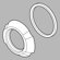 Delta Addison Handle Flange and Gasket