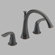 Delta Lahara Double Handle Deck Mount Roman Tub Faucet Lever Handle
