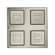 Kohler WaterTile 22-Nozzle Overhead Rain Showering Panel