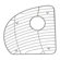Kohler Bottom Basin Rack for Left Basin