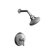 Kohler Revival Rite-Temp Pressure-Balancing Shower Faucet Trim with Traditional Lever Handle and Standard Showerarm and Flange