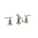 Kohler Purist Widespread Bathroom Faucet with Lever Handles