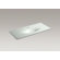 Kohler Iron/Impressions 49" Vanity-Top Bathroom Sink