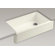 Kohler Whitehaven Self-Trimming 35.69" x 21.56" x 9.63" Under-Mount Single-Bowl Sink with Tall Apron