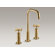 Kohler Purist Widespread Bathroom Faucet with Double High Cross Handles