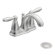 Moen Brantford Two Handle Centerset Low Arc Bathroom Faucet