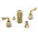Moen Asceri Double Handle Vertical Spray Bidet Faucet