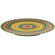 French Bull Mosaic Lazy Susan
