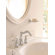 Hansgrohe Retroaktiv Tango Widespread Bathroom Faucet with Double Lever Handles
