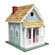 Home Bazaar Chatham Cottage Bird House