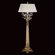Fine Art Lamps Crystal Laurel Gold One Light Table Lamp in Antique Gold Leaf