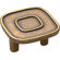 Bosetti-Marella Sensazioni Series 2.05" Knob in Dark Antique Brass