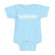 Redsnapper Daddys Little Wingman Light Blue Bodysuit